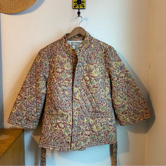 Anthropologie Quilted Patterned Kimono Size Large - Picture 3 of 7